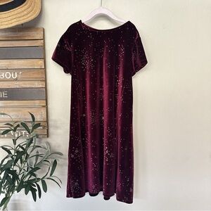 Zara Girls collection velvet stars dress size 11/12